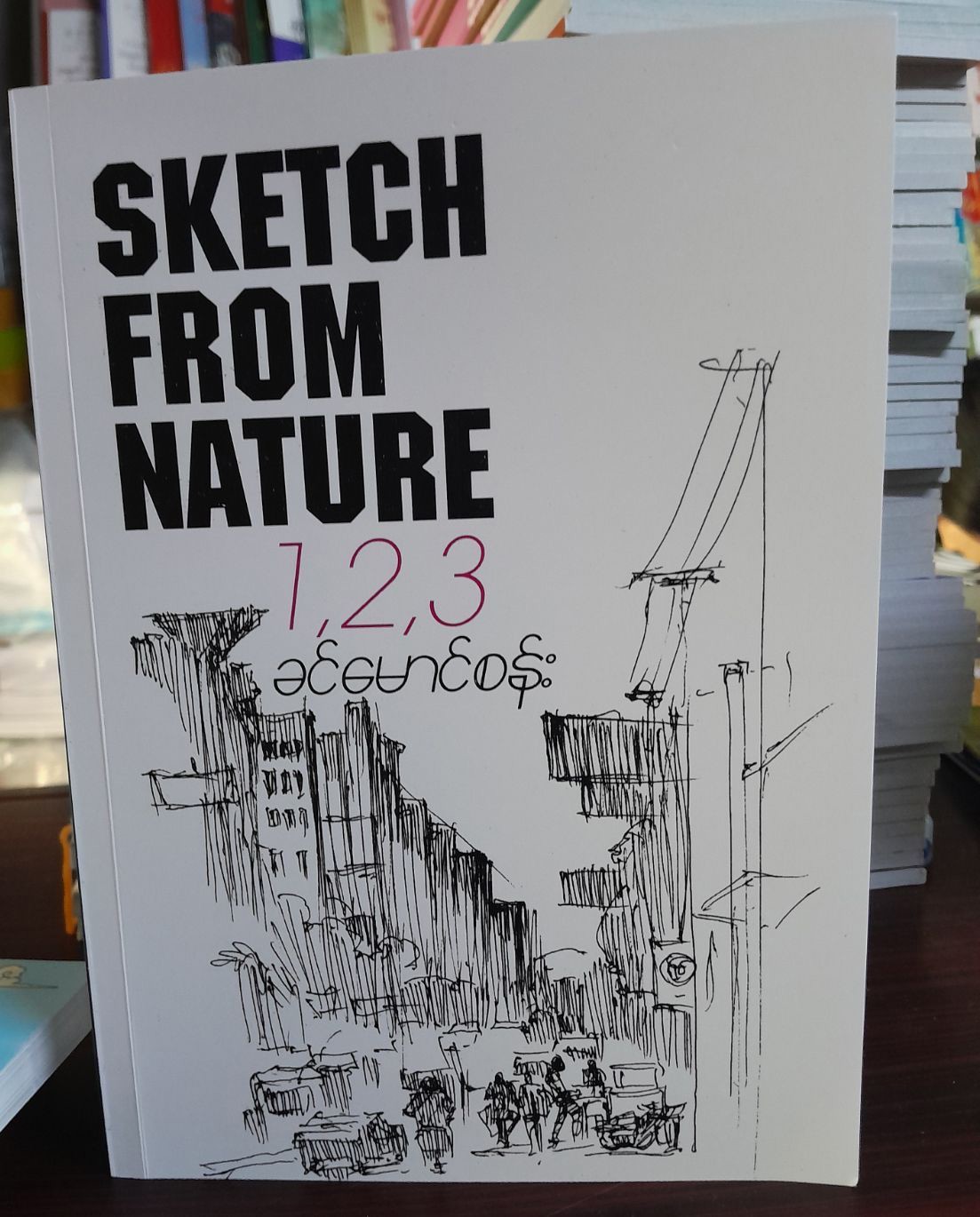 SKETCH FROM NATURE 123(ခင်မောင်စန်း)