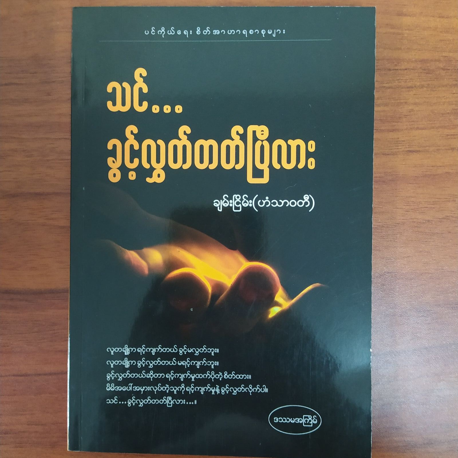 သင်ခွင့်လွှတ်တတ်ပြီလား (ချမ်းငြိမ်း-ဟံသာဝတီ)