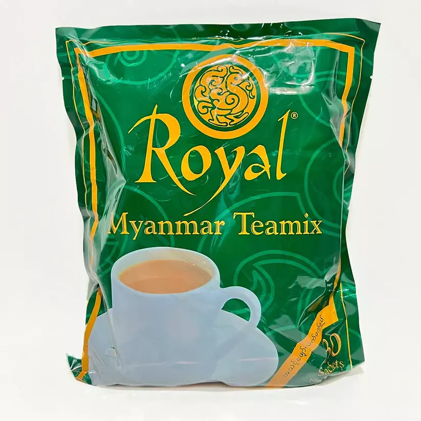 Royal Myanmar Teamix (တီးမစ် အသင့်ဖျော်) /Ready Tea Mix (20 gx 30 Sachets) (600 g)