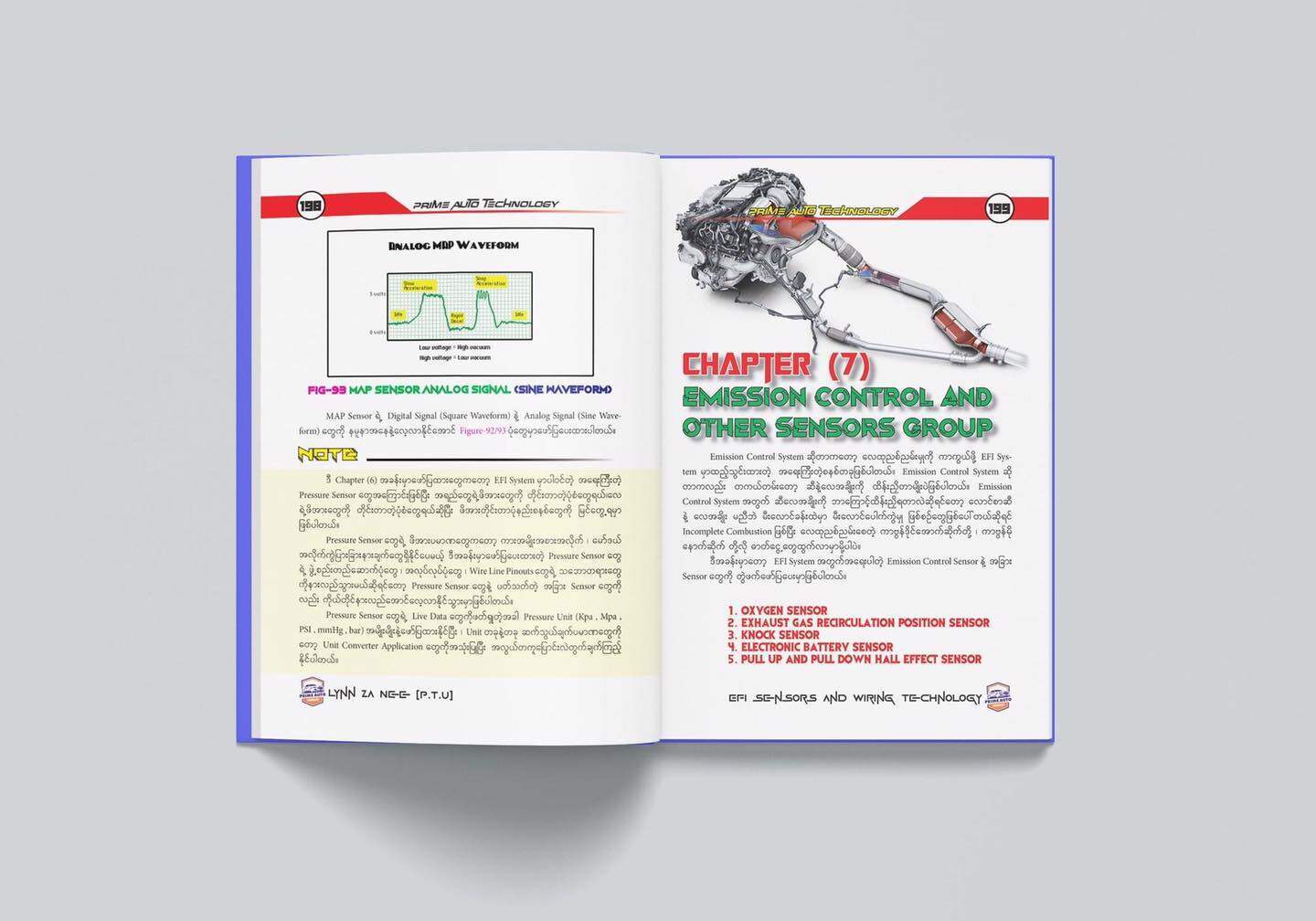 EFI Sensor နှင့် OBD Wiring နည်းပညာများ (လင်းဇာနည်)