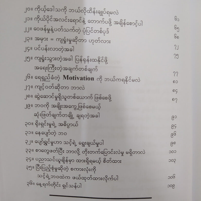 အေးချမ်းပါရစေ (နေ့စဉ်ဘဝ စိတ်ထားတတ်ဖို့ ဆောင်းပါးများ) (ဒေါက်တာပြည့်စုံကိုကို)