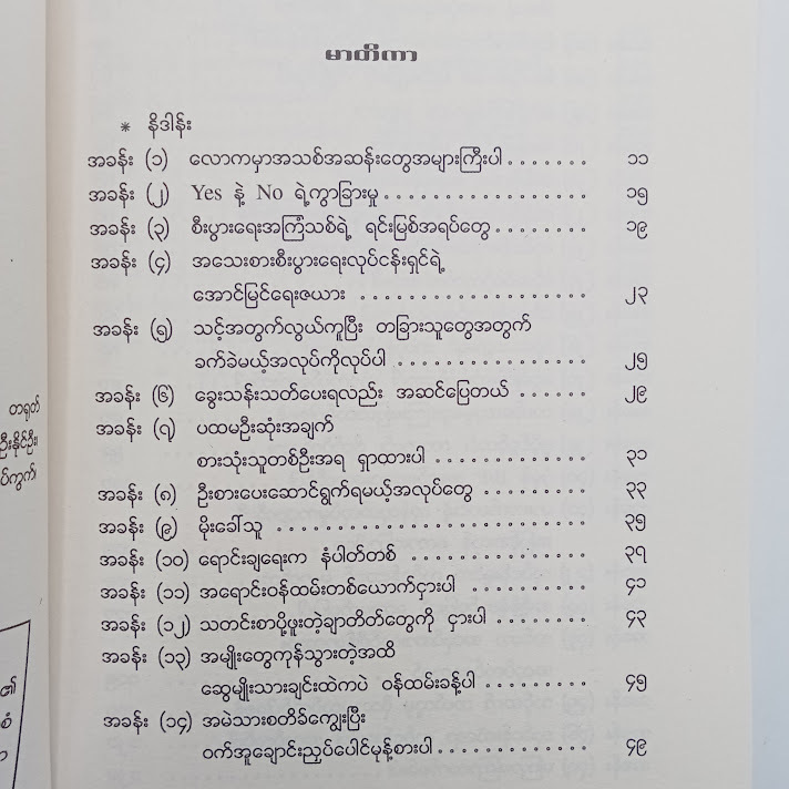 ကိုယ်ပိုင်လုပ်ငန်း​သေး​သေးနဲ့​ငွေများများရှာမယ် - နိုင်သစ်