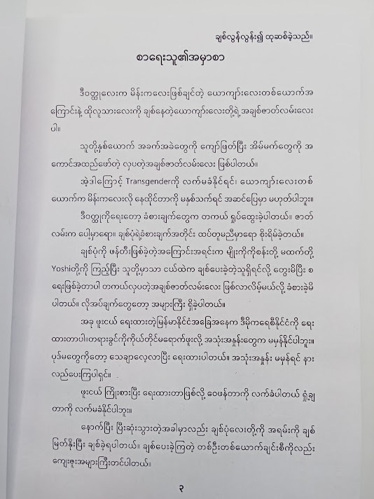 ချစ်လွန်လွန်း၍ ထုဆစ်ခဲ့သည် - ဖူးငုံခင်